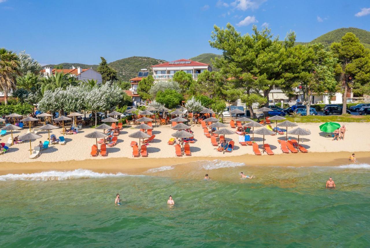 Sunset Studios - Suites With Seaview & Back Side Apartements Toroni Bagian luar foto