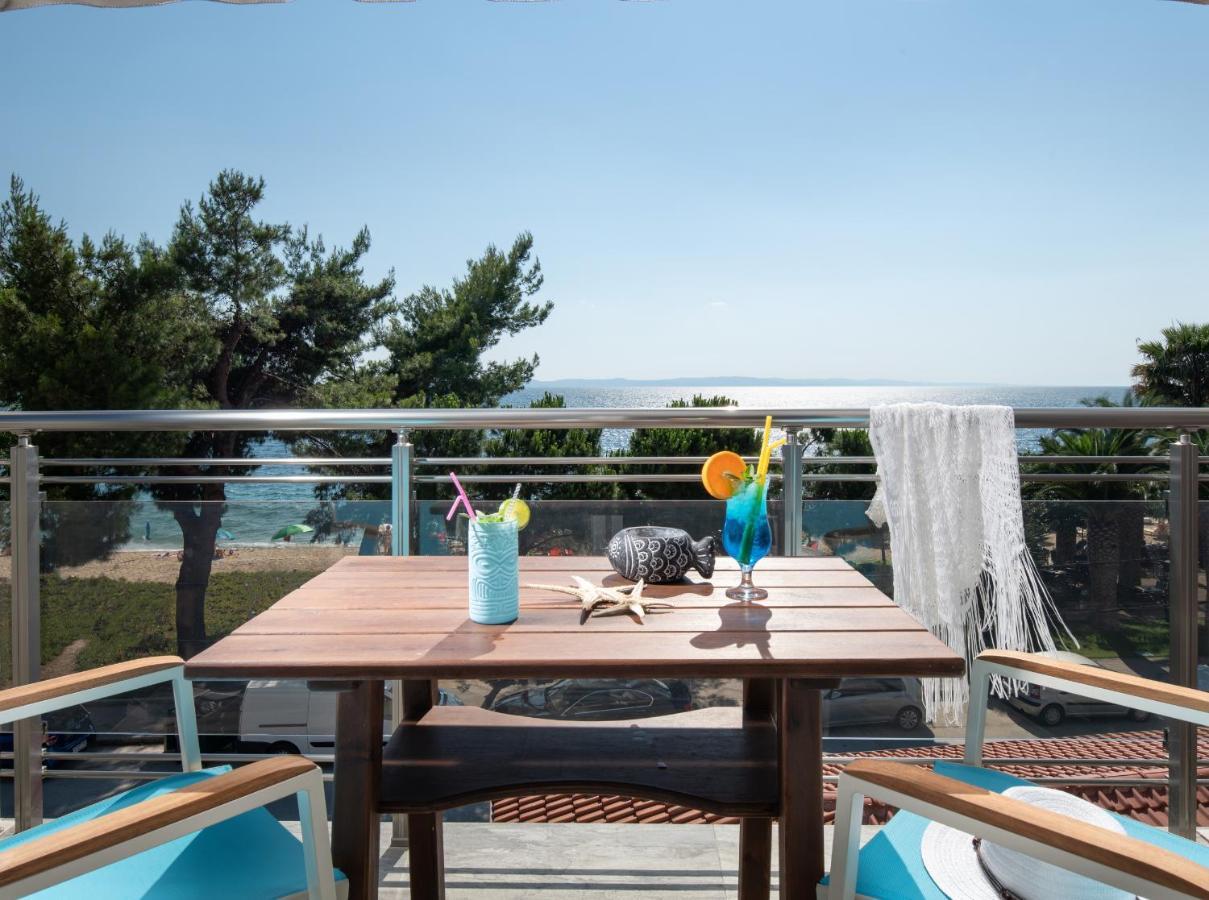 Sunset Studios - Suites With Seaview & Back Side Apartements Toroni Bagian luar foto