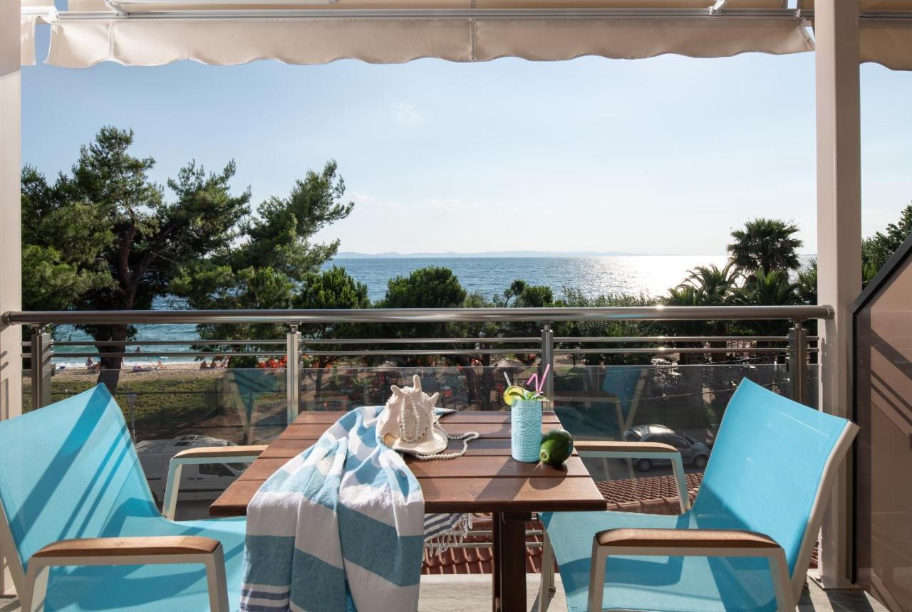 Sunset Studios - Suites With Seaview & Back Side Apartements Toroni Bagian luar foto
