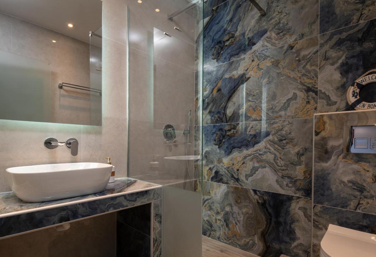 Sunset Studios - Suites With Seaview & Back Side Apartements Toroni Bagian luar foto