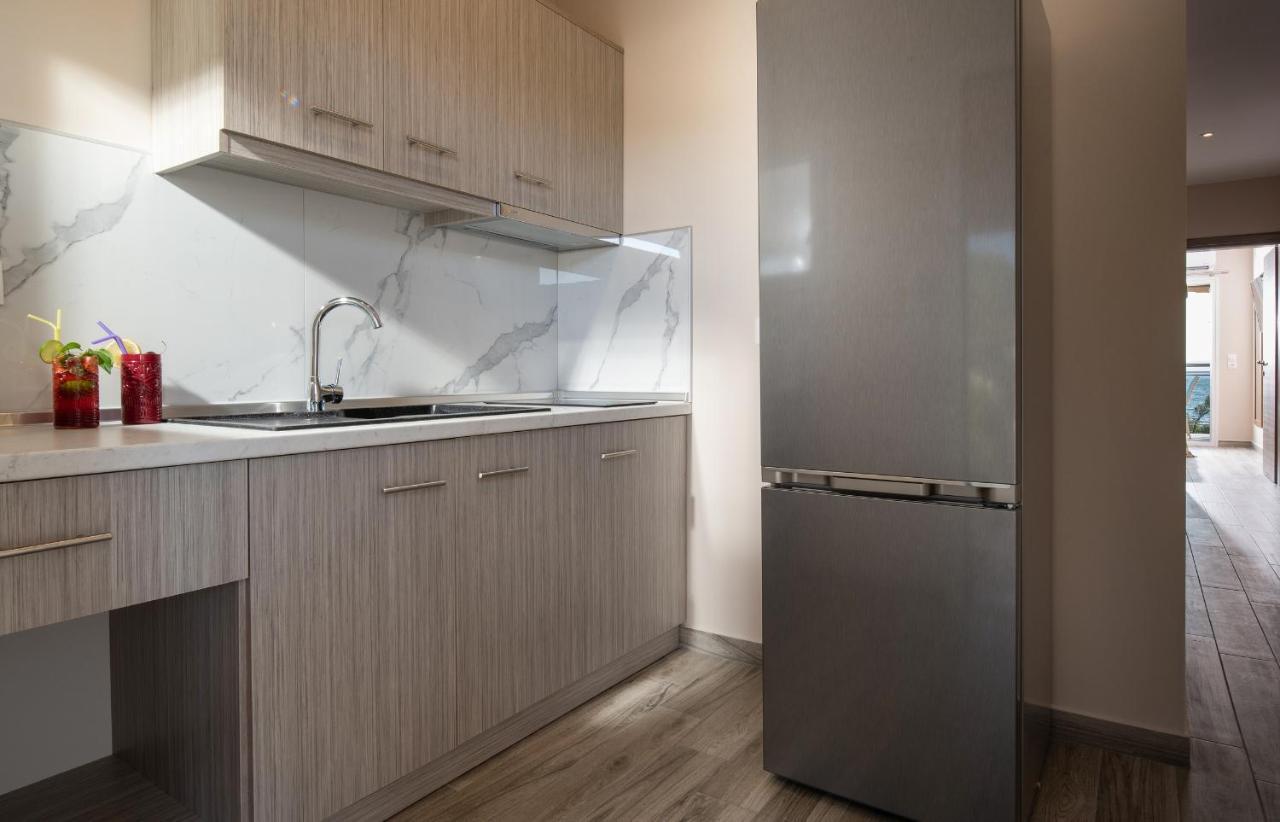 Sunset Studios - Suites With Seaview & Back Side Apartements Toroni Bagian luar foto